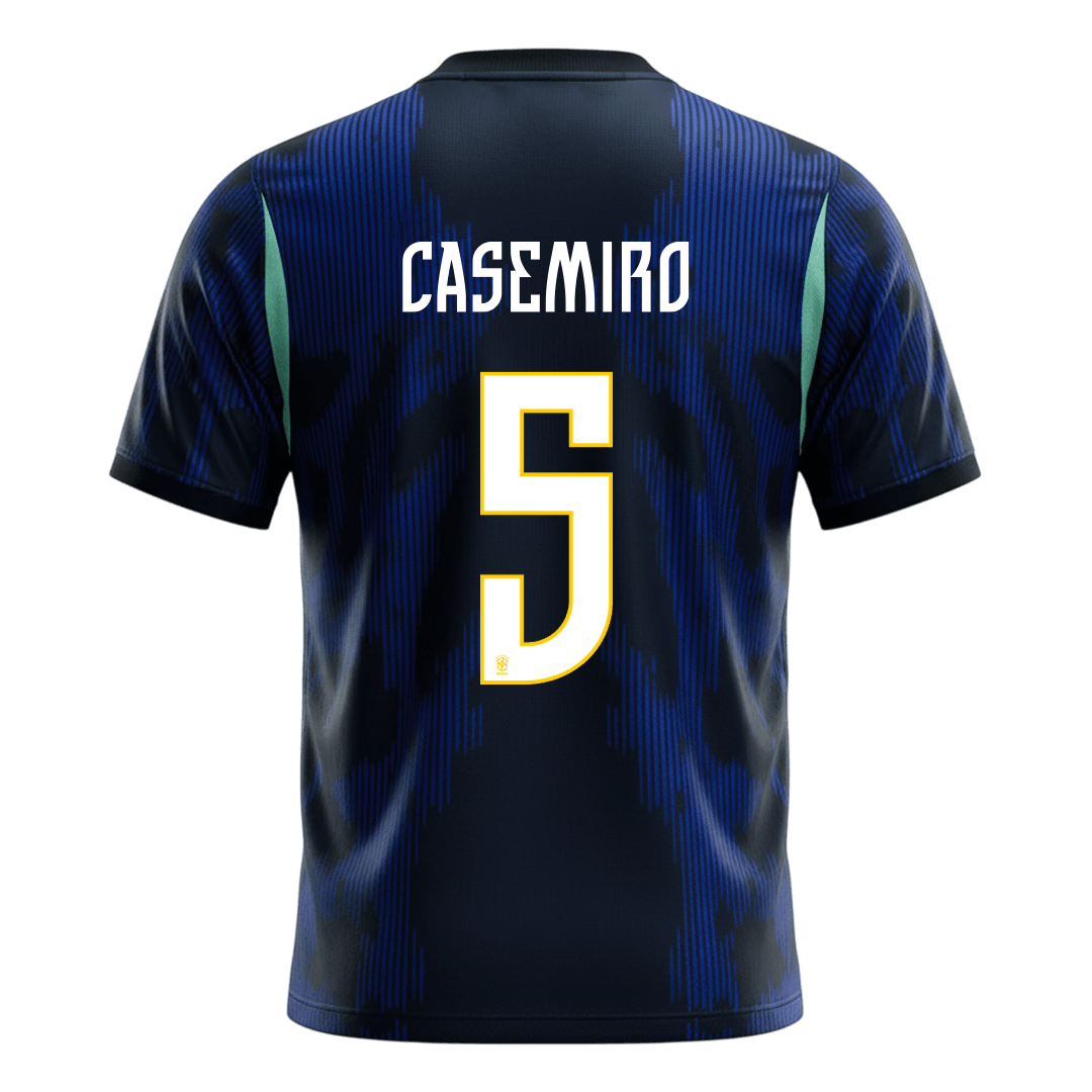 Męska koszulka Brazylii wyjazdowa CASEMIRO #5 - Mundial 2026