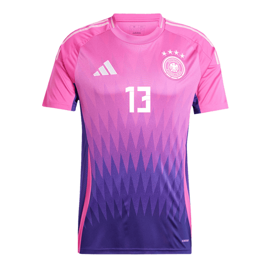 Męska koszulka piłkarska MÜLLER #13 Germany Euro Away 2024 - Topowe Koszulki Pilkarskie Sklep Internetowy