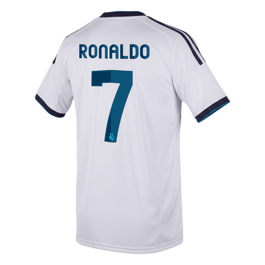 Męska koszulka Realu Madryt domowa Retro 2012/13 RONALDO #7