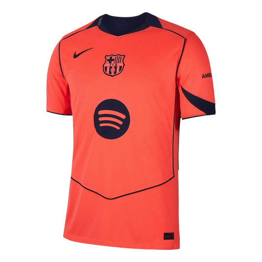 Męska Koszulka Trzecia Wyjazdowa Barcelona PEDRI #8 2025/26 - UCL - Topowe Koszulki Pilkarskie Sklep Internetowy