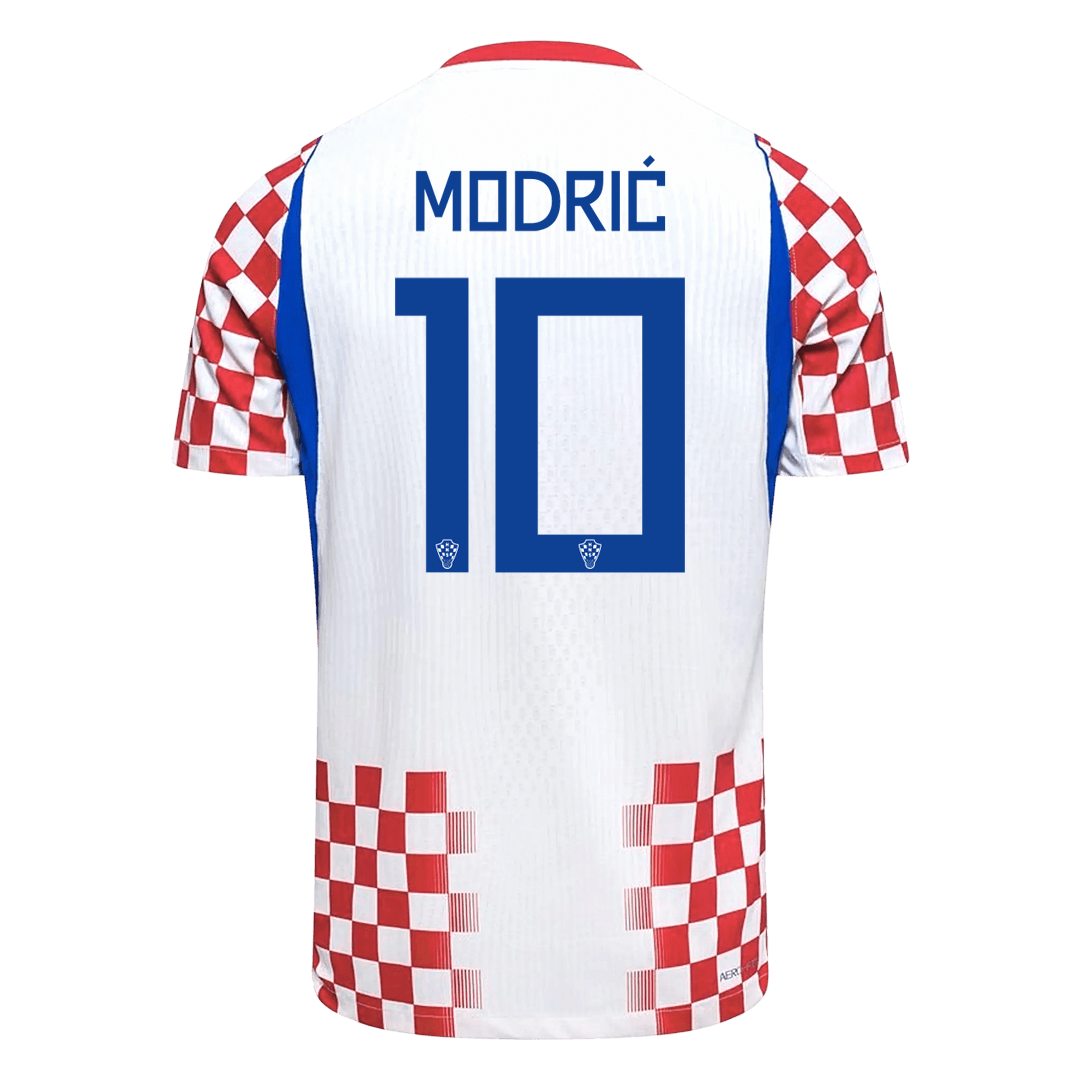 Męska koszulka Chorwacji domowa MODRIĆ #10 wersja zawodnicza - Mundial 2026