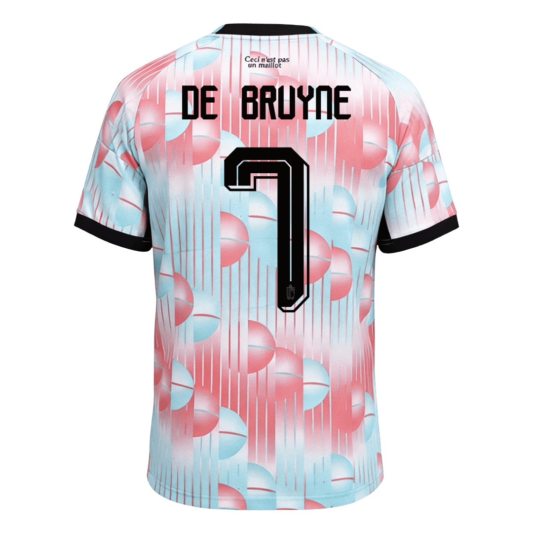 Męska koszulka Belgii wyjazdowa DE BRUYNE #7 - Mundial 2026