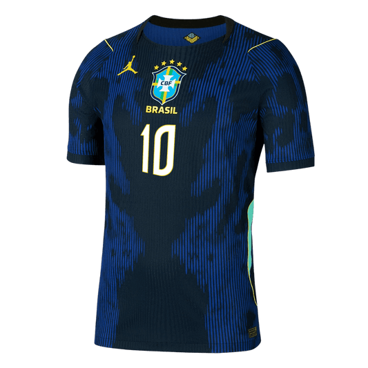 Męska koszulka Brazylii wyjazdowa NEYMAR JR. #10 wersja zawodnicza - Mundial 2026