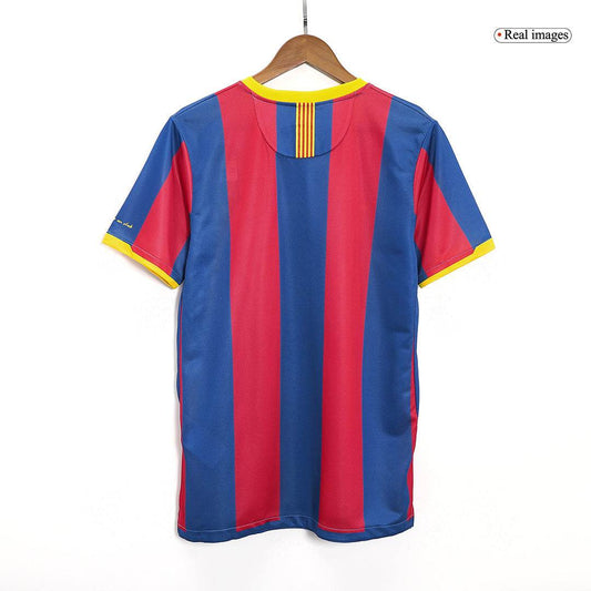 Męska Koszulka Retro Domowa Barcelona 2010/11 - Topowe Koszulki Pilkarskie Sklep Internetowy