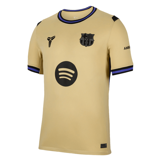 Męska Koszulka Wyjazdowa FC Barcelona x Kobe Bryant LAMINE YAMAL #10 2025/26 - UCL