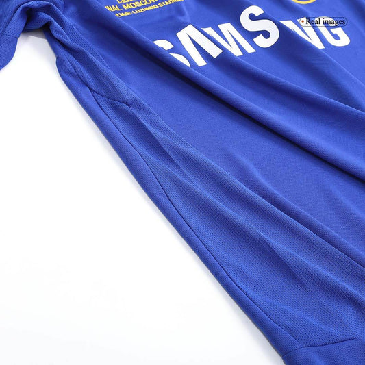 Męska Koszulka Retro Domowa Chelsea 2008 - UCL - Topowe Koszulki Pilkarskie Sklep Internetowy