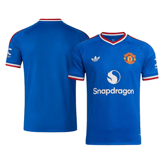 Męska koszulka Manchesteru United wyjazdowa wersja zawodnicza 2026/27