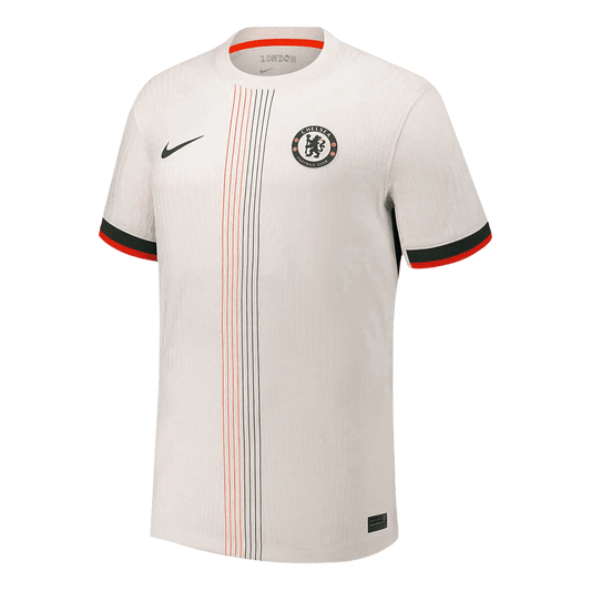 Męska Koszulka Wyjazdowa Chelsea ESTÊVÃO #41 Wersja Piłkarska 2025/26 - Slim Fit - Topowe Koszulki Pilkarskie Sklep Internetowy