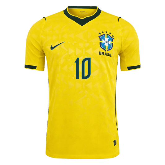 Męska koszulka Brazylii domowa NEYMAR JR. #10 wersja zawodnicza - Mundial 2026