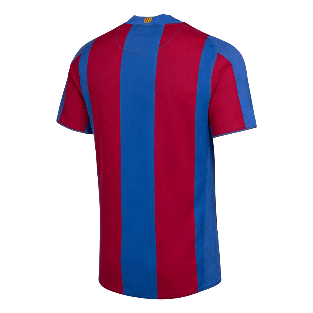 Męska Koszulka Retro Domowa Barcelona 2007/08