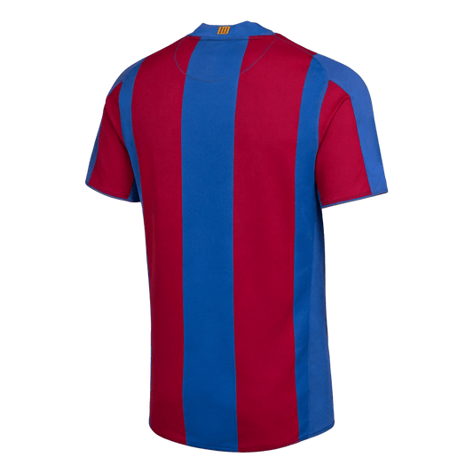 Męska Koszulka Retro Domowa Barcelona 2007/08