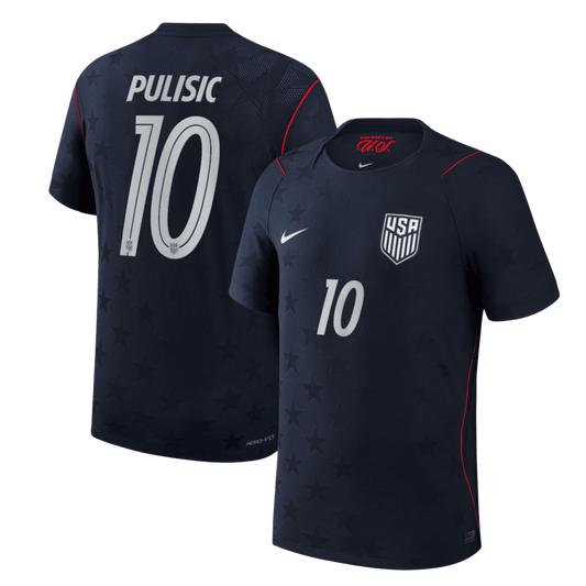 Męska koszulka USA wyjazdowa PULISIC #10 wersja zawodnicza – Mundial 2026