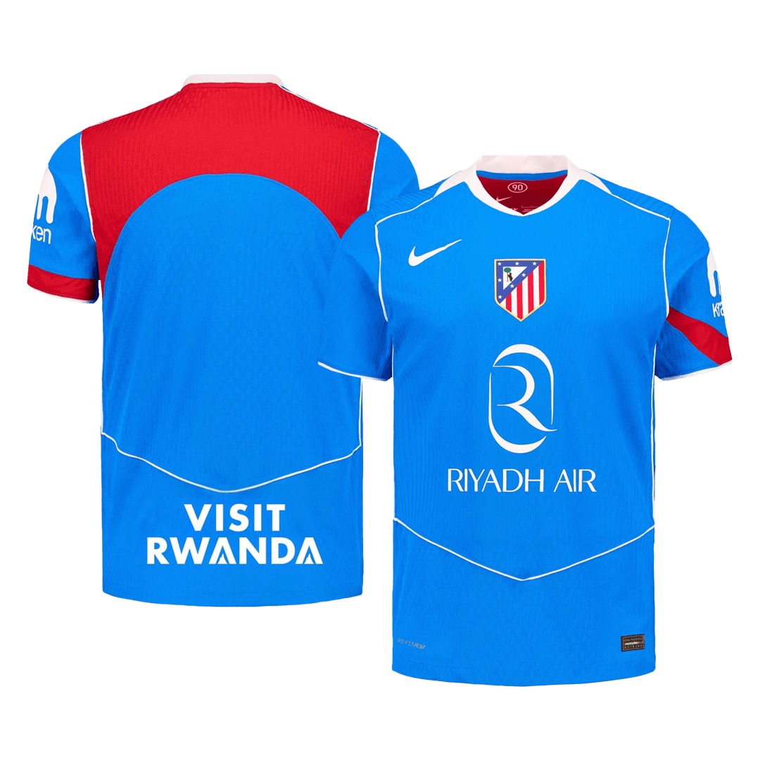 Męska Koszulka Trzecia Wyjazdowa Atletico Madrid Wersja Piłkarska 2025/26 - Slim Fit