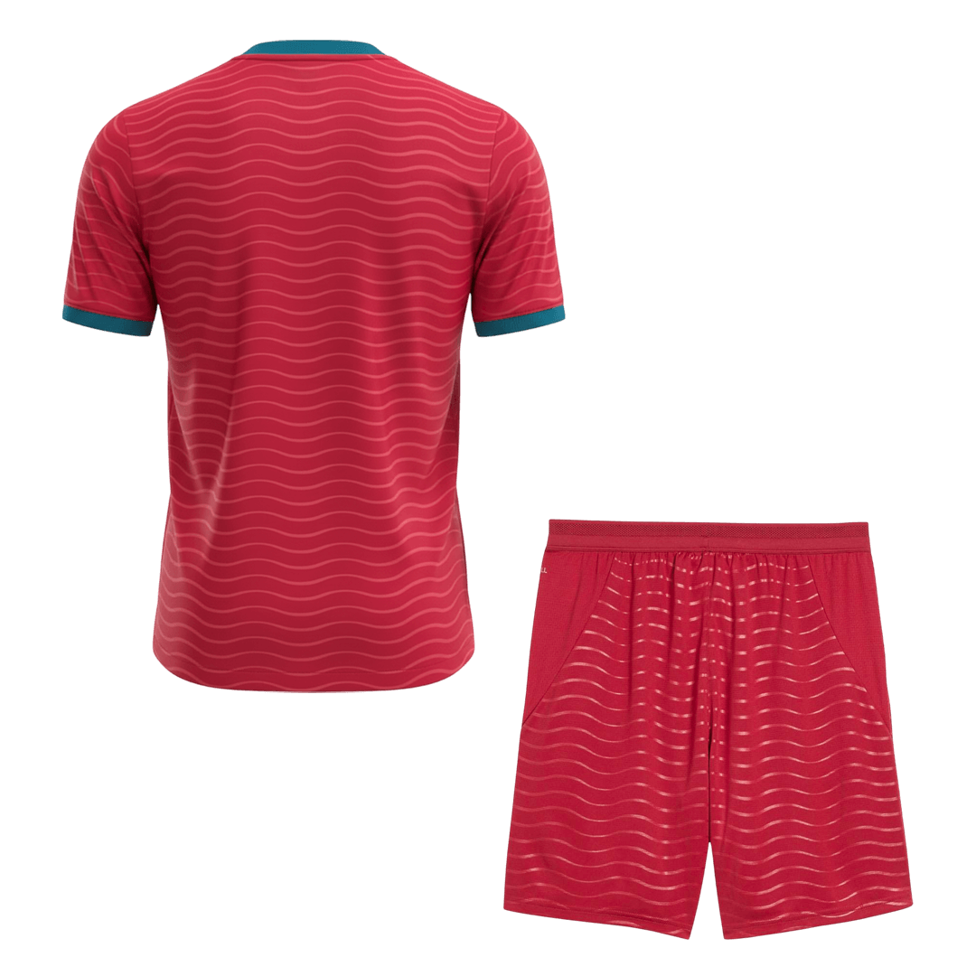 Męski Zestaw Domowa Portugal (Koszulka+Spodenki) World Cup 2026