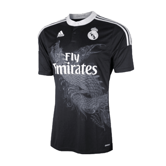 Męska Koszulka Retro Trzecia Wyjazdowa Real Madrid MODRIĆ #19 2014/15 - Topowe Koszulki Pilkarskie Sklep Internetowy
