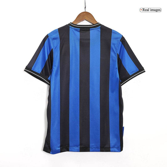 Męska domowa koszulka piłkarska Retro 2009/10 Inter Mediolan - UCL Final - Topowe Koszulki Pilkarskie Sklep Internetowy