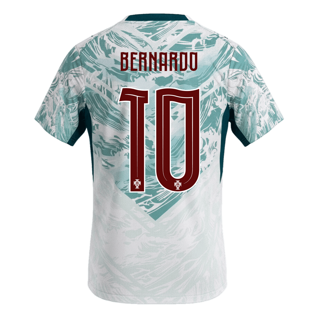 Męska koszulka Portugalii wyjazdowa BERNARDO #10 - Mundial 2026