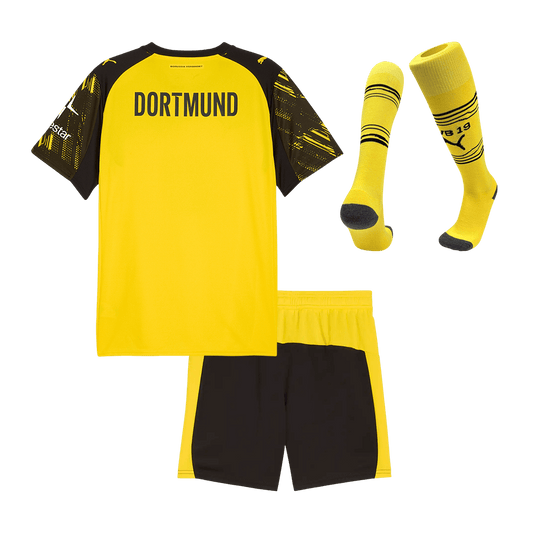 Dziecięcy Zestaw Domowa Borussia Dortmund (Koszulka + Spodenki + Skarpety) 2025/26