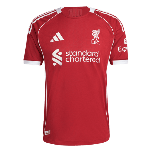 Męska Koszulka Domowa Liverpool GAKPO #18 Wersja Piłkarska 2025/26 - Slim Fit