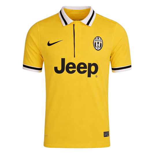 Męska Koszulka Retro Wyjazdowa Juventus CHIELLINI #3 2013/14