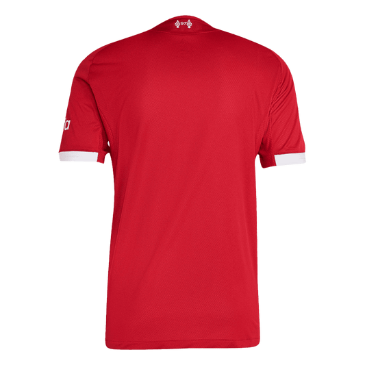 Męska Koszulka Domowa Liverpool Wersja Piłkarska 2025/26 - Slim Fit - Topowe Koszulki Pilkarskie Sklep Internetowy