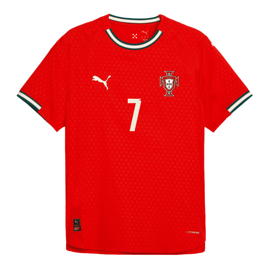 Męska Koszulka Domowa Portugalia RONALDO #7 Wersja Piłkarska 2025 - Topowe Koszulki Pilkarskie Sklep Internetowy