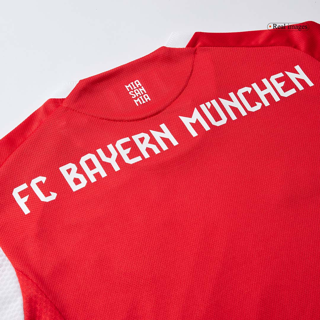 Męska Koszulka Domowa Bayern Munich OLISE #17 Wersja Piłkarska 2025/26 - Slim Fit