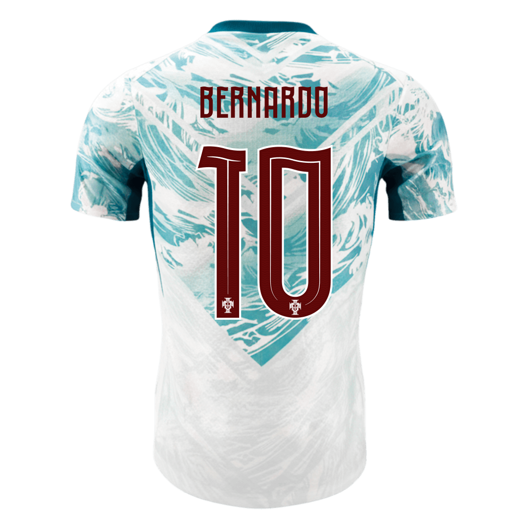 Męska koszulka Portugalii wyjazdowa BERNARDO #10 wersja zawodnicza - Mundial 2026