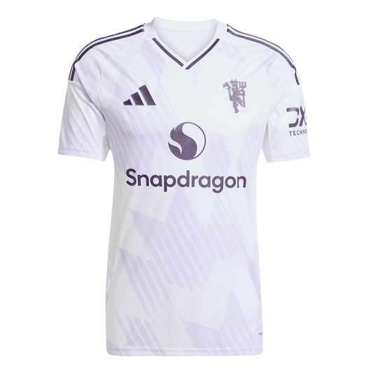 Męska Koszulka Wyjazdowa Manchester United B.FERNANDES #8 2025/26 - Topowe Koszulki Pilkarskie Sklep Internetowy