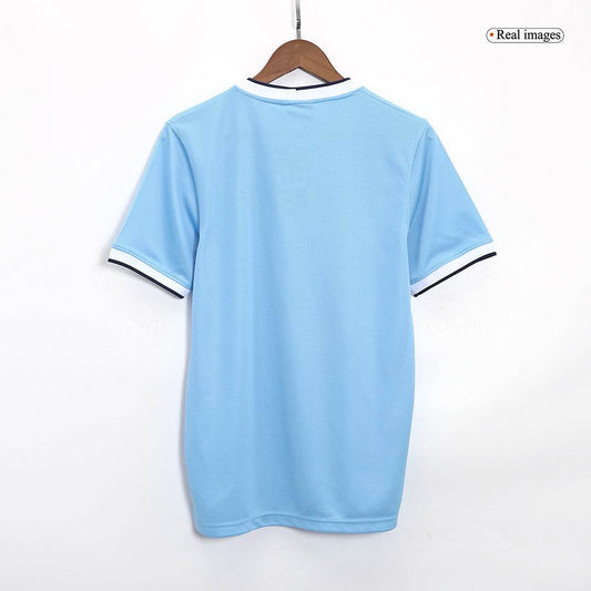 Męska Koszulka Retro Domowa Manchester City 2013/14 - Topowe Koszulki Pilkarskie Sklep Internetowy