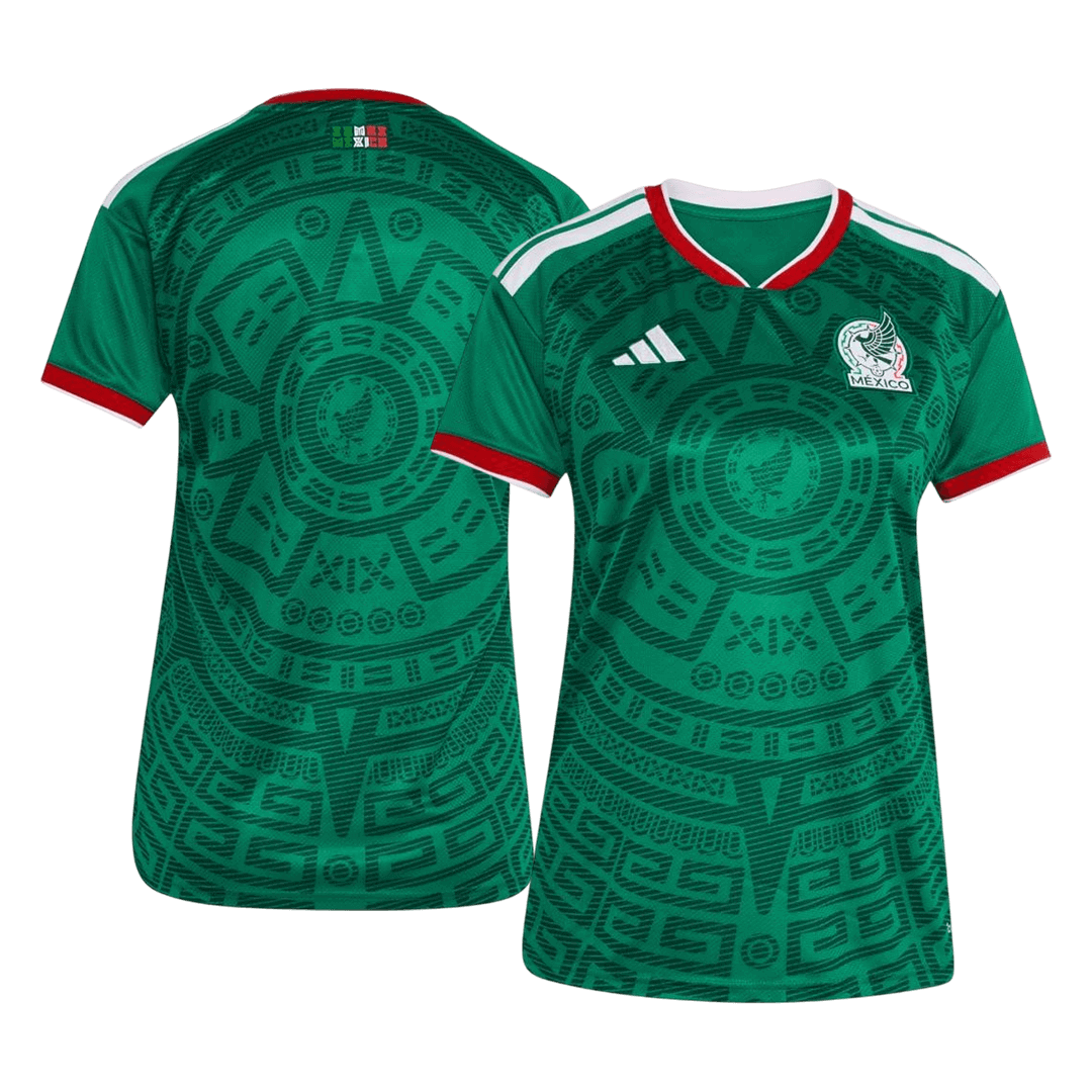 Damska Koszulka Domowa Mexico World Cup 2026
