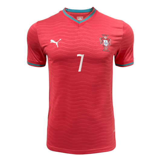 Męska koszulka Portugalii domowa RONALDO #7 wersja zawodnicza – Mundial 2026