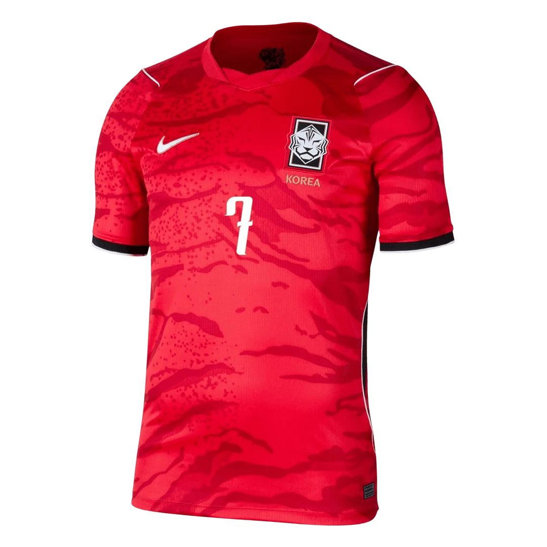 Męska koszulka Korei Południowej domowa HEUNGMIN #7 – Mundial 2026