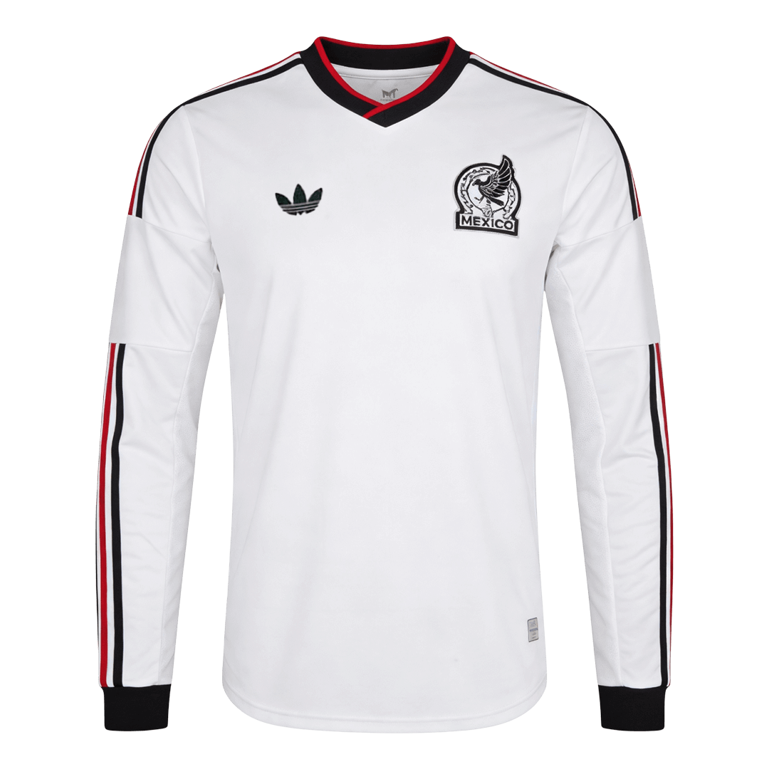 Męska Koszulka Wyjazdowa Mexico 2026 z Długim Rękawem - World Cup
