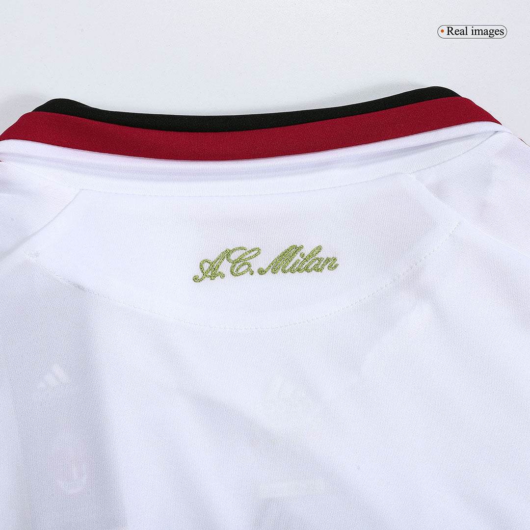 Męska AC Milan Wysokiej jakości wyjazdowa koszulka piłkarska Retro 2009/10 - Topowe Koszulki Pilkarskie Sklep Internetowy