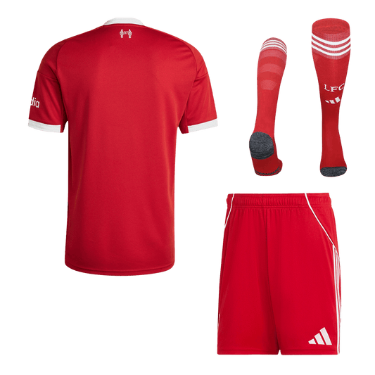 Męski Zestaw Domowa Liverpool (Koszulka + Spodenki + Skarpety) 2025/26
