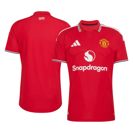 Męska Koszulka Domowa Manchester United Wersja Piłkarska 2026/27 - Slim Fit