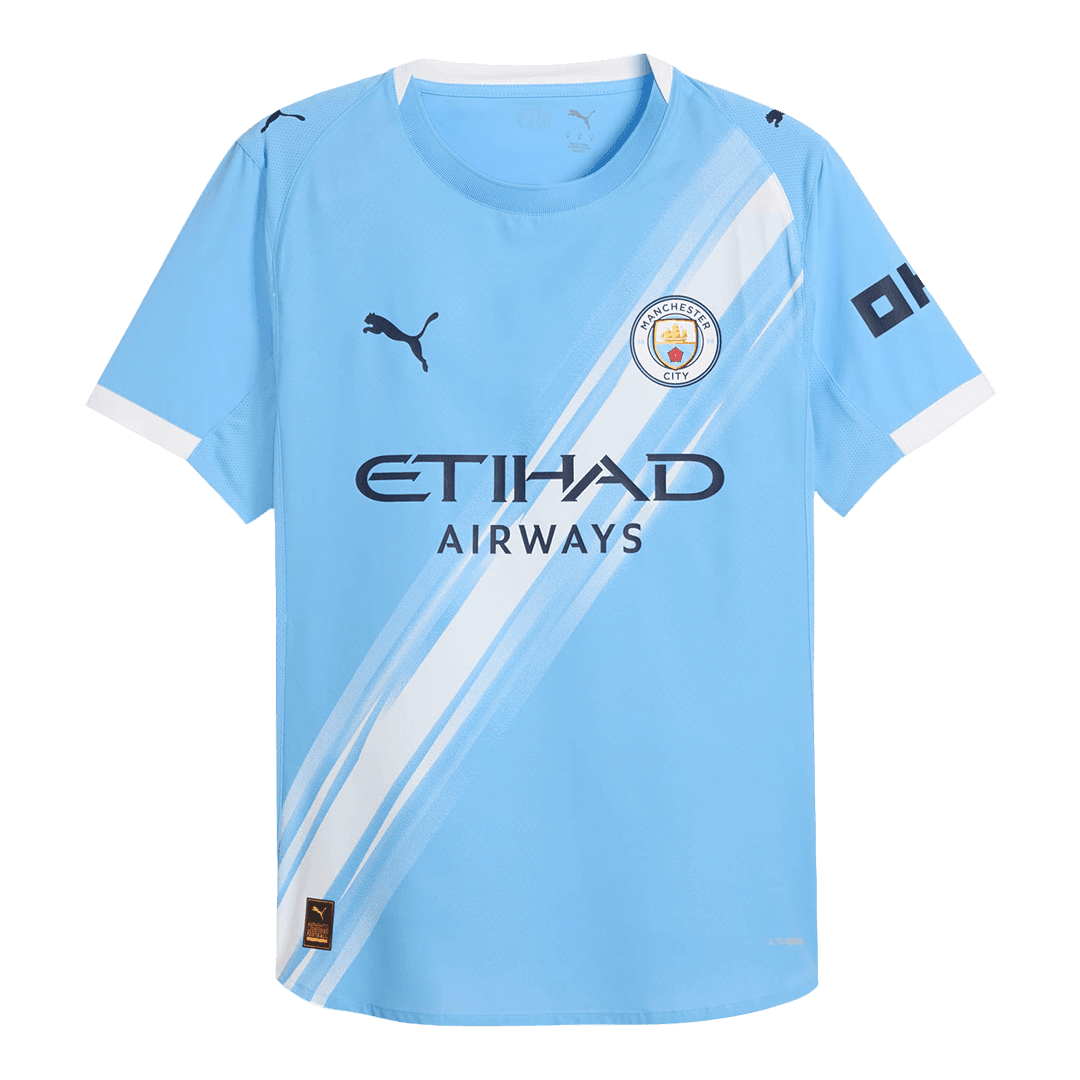 Męska Koszulka Domowa Manchester City RODRIGO #16 Wersja Piłkarska 2025/26 - Club World Cup - Slim Fit - Topowe Koszulki Pilkarskie Sklep Internetowy