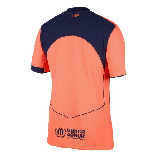 Męska Koszulka Trzecia Wyjazdowa Barcelona Wersja Piłkarska 2025/26 - Slim Fit - Topowe Koszulki Pilkarskie Sklep Internetowy