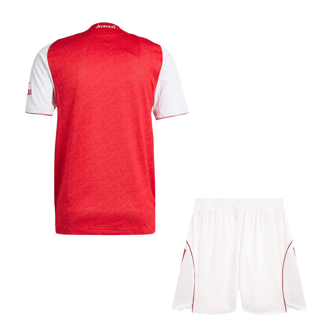 Męski Zestaw Domowa Arsenal Wersja Piłkarska (Koszulka+Spodenki) 2025/26 - Slim Fit
