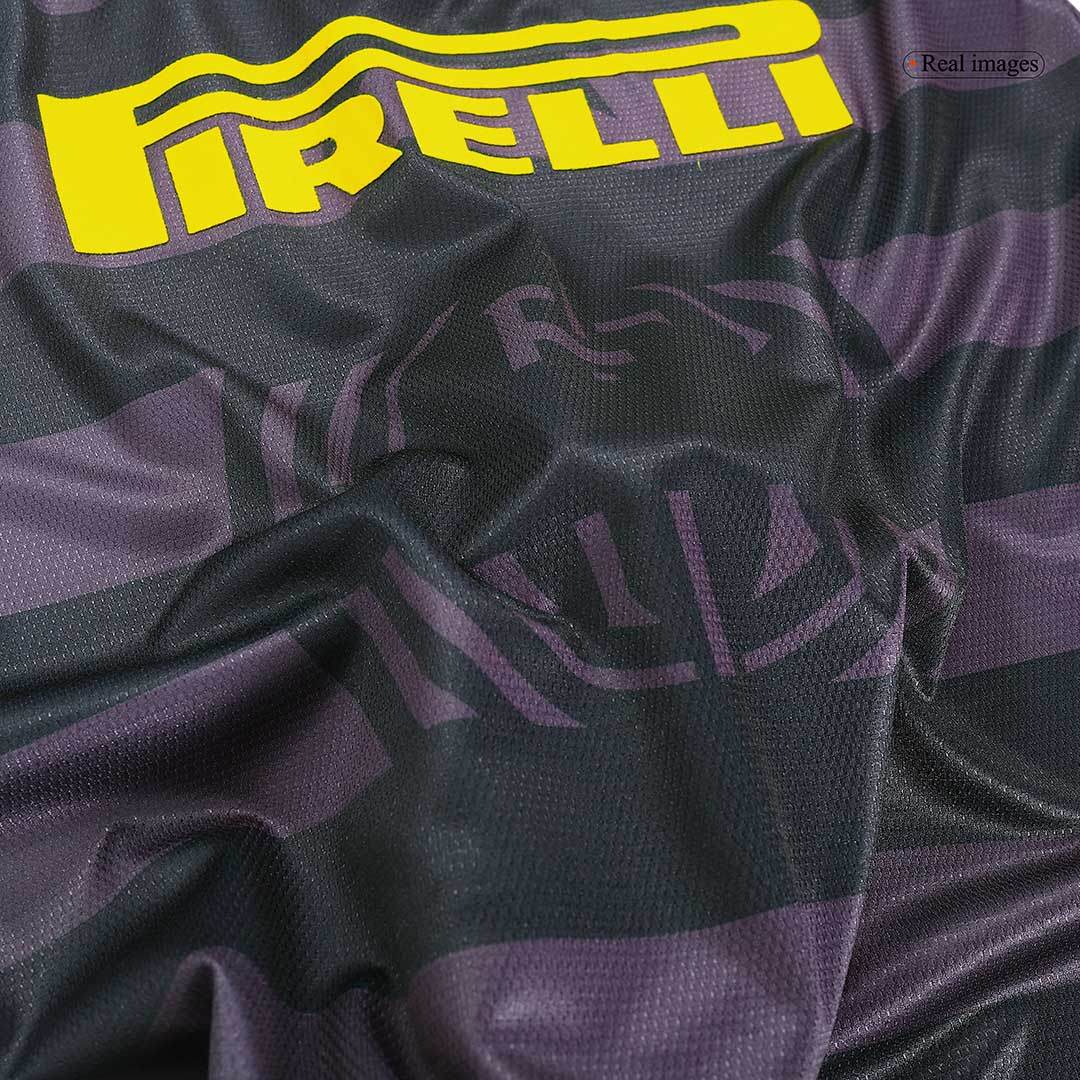 Męska wyjazdowa koszulka piłkarska Inter Mediolan Retro 1997/98 - Topowe Koszulki Pilkarskie Sklep Internetowy