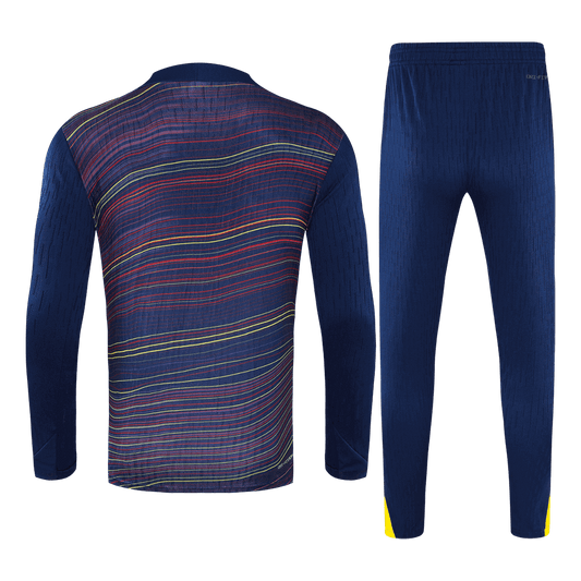 Juniorski Barcelona Bluza z zamkiem Komplet Dresowy 2025/26