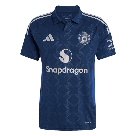 B.FERNANDES #8 Manchester United Wyjazdowa Koszulka Piłkarska 2024/25 - Topowe Koszulki Pilkarskie Sklep Internetowy