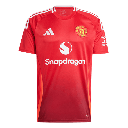 B.FERNANDES #8 Manchester United Koszulka domowa piłkarska 2024/25 - Topowe Koszulki Pilkarskie Sklep Internetowy