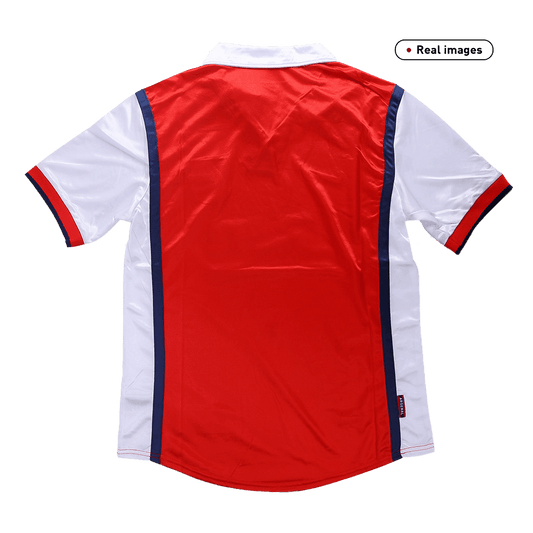 Męska Koszulka Retro Domowa Arsenal 1998/99 - Topowe Koszulki Pilkarskie Sklep Internetowy