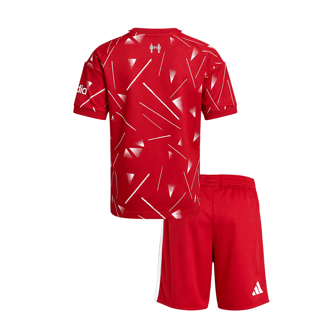 Dziecięcy Zestaw domowa Liverpoolu (Koszulka+Spodenki) 2026/27