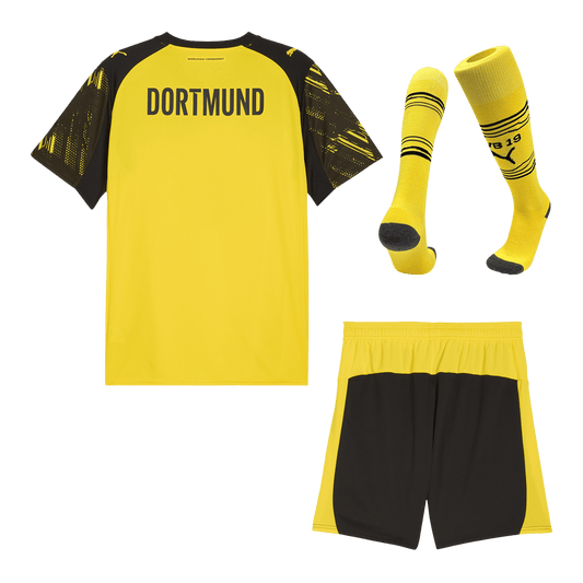 Męski Zestaw Domowa Borussia Dortmund (Koszulka + Spodenki + Skarpety) 2025/26