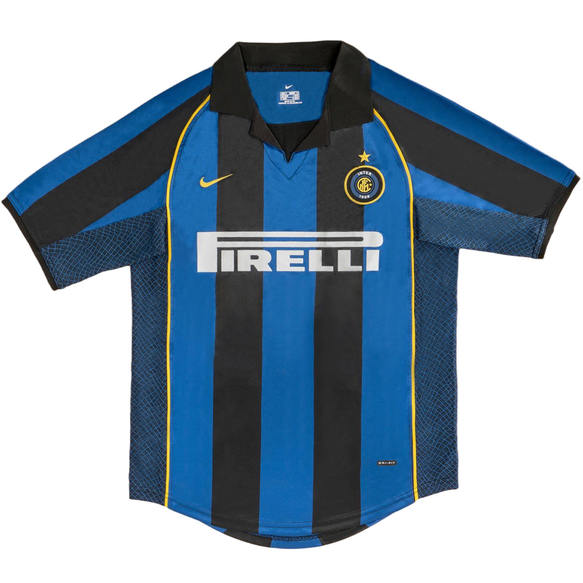 Męska Koszulka Retro Domowa Inter Milan 2001/02