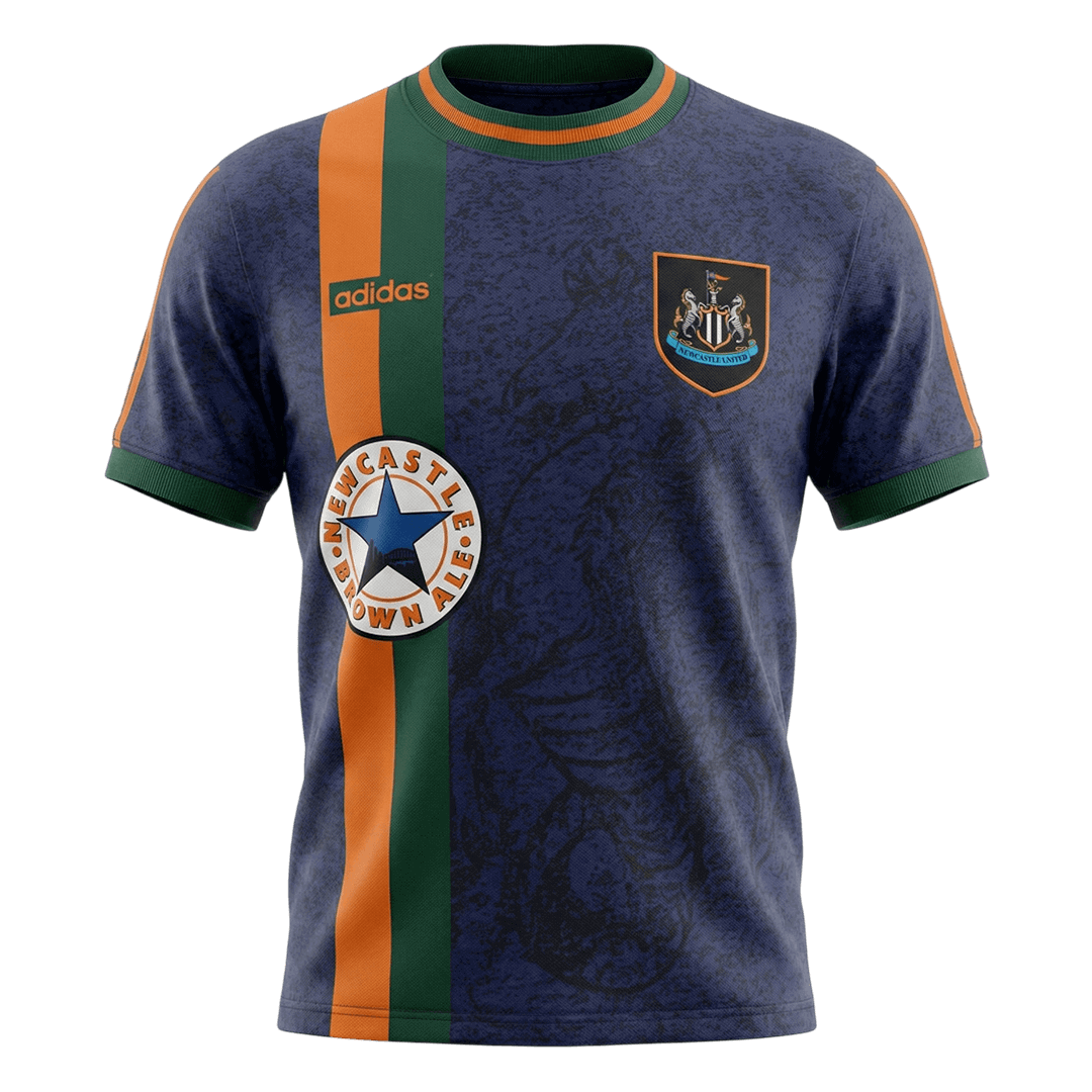Męska Koszulka Retro Wyjazdowa Newcastle United 1997/98