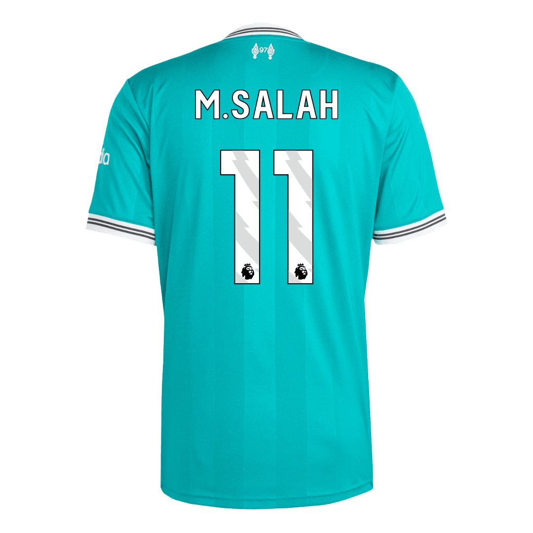 Męska Koszulka Trzecia Wyjazdowa Liverpool M.SALAH #11 2025/26 - Topowe Koszulki Pilkarskie Sklep Internetowy